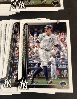 2025 Topps Series 1 Ben Rice Rookie Card #337 - Lot of 50 - Image 2
