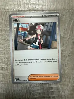 Pokemon TCG Hilda Trainer Card White Flare 084/086 Single Card - Image 1