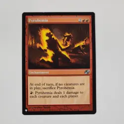 MTG Pyrohemia NM Regular Mystery Booster 2 The List Reprints Magic The Gathering - Image 1