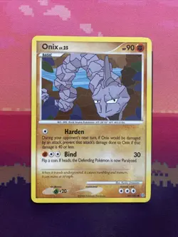 Pokemon Card Onix Stormfront Common 69/100 Near Mint - Image 1