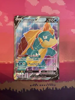 Pokemon Card Drednaw V 069/073 Champions Path Hidden Near Mint - Image 1