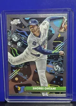 Topps Cosmic Chrome 2025 Shohei Ohtani #56 Los Angeles Dodgers Baseball Card - Image 1