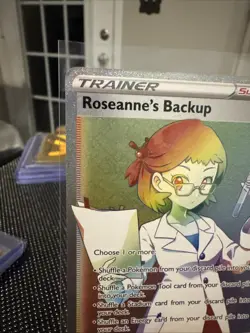 Pokemon Cards Roseanne’s Backup 180/172 Full Art Rainbow Brilliant Stars - (NM) - Image 5