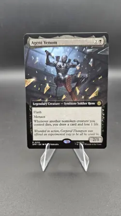 Agent Venom (Extended Art) - Marvel's Spiderman (SPM) - MTG - Image 1