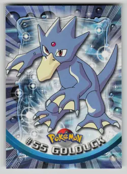 Golduck #55 Topps Trading Cards Series 1 Pokemon LP - Image 1