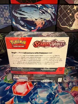 Pokemon Scarlet And Violet Base Set Booster Box Sealed English TCG Cards - Image 2