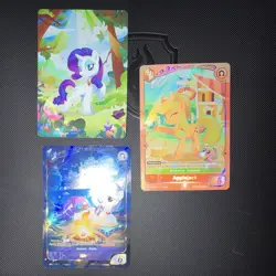 Kayou MLP Foil Holo Character 3 card Lot with 3 bonus cards rainbow dash rarity - Image 5