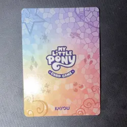 Hasbro My Little Pony Card Game Rarity Unicorn Foil 1st Ed BP01-GR06 - Image 5