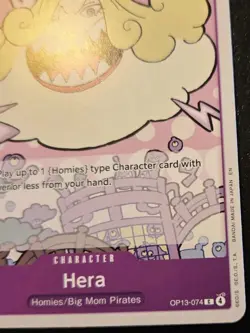 Hera OP13-074 Common Carrying On His Will One Piece Card Game - Image 5
