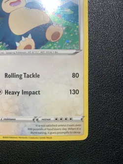 Snorlax - SWSH032 Promo SWSH: Sword & Shield Promo Cards LP Holo - Image 3
