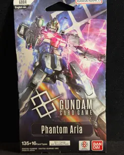 Lot of 3! - GUNDAM Card Game - PHANTOM ARIA GD04 - Booster Packs - New! Sealed! - Image 3