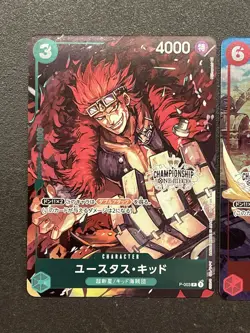 One Piece Card Game – Championship Promo Set (3 Cards) – Luffy, Kid & Law – NM - Image 4
