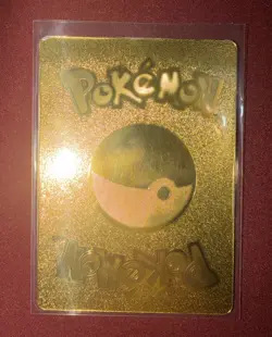 Charizard VMAX HP330 Gold Foil Fan Art Metal Pokemon Card 20/189 - Image 2