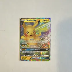 Pokemon Company Pikachu GX SM232 Holo Promo Pokemon TCG Card English HP 160 - Image 5