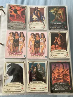 Guardians cards CCG collectible trading card game lot 1995 (70 Cards) - Image 1