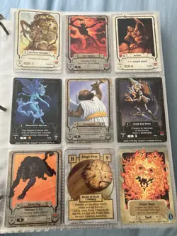 Guardians cards CCG collectible trading card game lot 1995 (70 Cards) - Image 3