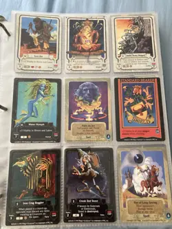 Guardians cards CCG collectible trading card game lot 1995 (70 Cards) - Image 4