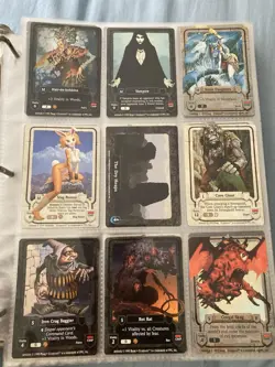 Guardians cards CCG collectible trading card game lot 1995 (70 Cards) - Image 5