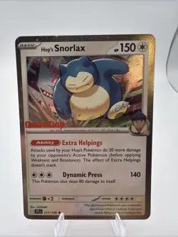 Hop's Snorlax - (GameStop) (Cosmos Holo) Holo Promo Miscellaneous Cards & Produc - Image 1