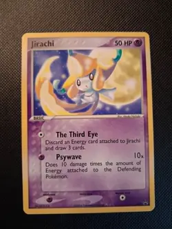 Pokemon Jirachi 021 (DVD Release) Promo Card. Excellent Condition - Image 1
