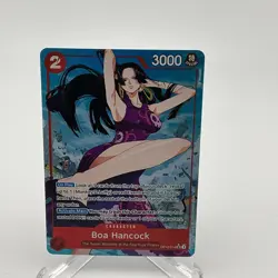 One Piece Card Game 🏴‍☠OP12-014 Boa Hancock SR NM Alt Art Foil ENGLISH - Image 1