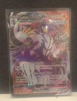Pokemon TCG Rapid Strike Urshifu VMAX Holo Secret Rare Card TG21/TG30 - Image 1