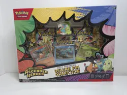 Pokemon TCG Ascended Heroes First Partners Deluxe Pin Collection Factory Sealed - Image 1