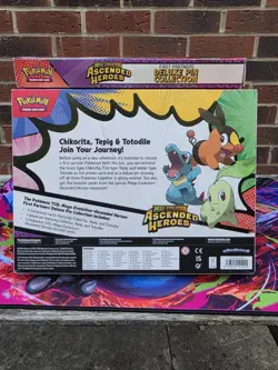 Pokemon TCG Ascended Heroes First Partners Deluxe Pin Collection Factory Sealed - Image 2