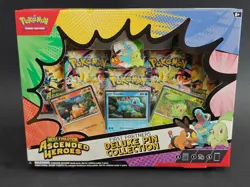 Pokemon TCG Ascended Heroes First Partners Deluxe Pin Collection Factory Sealed - Image 1