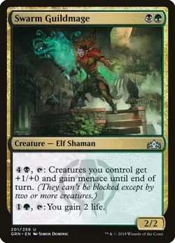 Swarm Guildmage 2x FOIL GRN MTG Guilds of Ravnica Uncommon MINT black green - Image 1