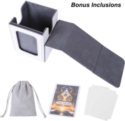 MTG Deck Box for Commander Display, Fits 100 Double Sleeved Cards, Magic Command 7445013884804 - Image 5