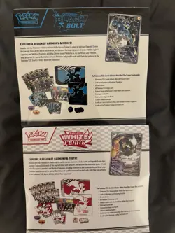 Pokemon Black Bolt White Flare Elite Trainer Boxes ETB Sealed - Image 2