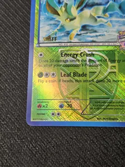 Leafeon STAFF State Championship Promo 2013 Crosshatch Pokemon TCG LP - Image 5