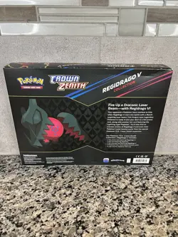 Pokemon Sword & Shield Crown Zenith Regidrago V Collection Sealed - Image 2