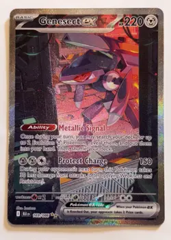 Pokemon TCG SV: Black Bolt Genesect ex (BLK) 169/086 Special Illustration Rare - Image 1