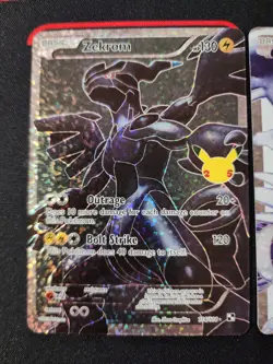 Pokemon Celebrations Zekrom #114+ Reshiram #113 Full Arts - Image 2