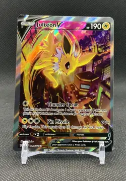2021 Pokemon Jolteon V SWSH183 Sword & Shield Promo Holo - Image 1