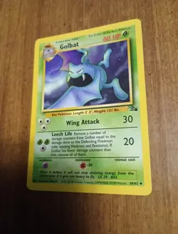 1999 Pokemon Fossil - GOLBAT - 34/62 - 1st Edition Uncommon - LP/Excellent. - Image 4