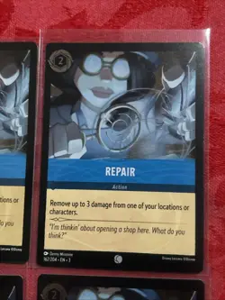 4x FOIL Disney Lorcana: Into The Inklands - Repair - 162/204 - FOIL x4 - Image 2