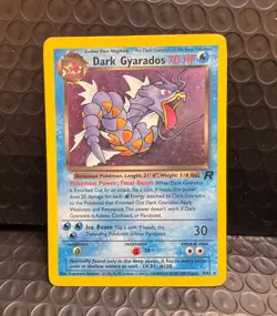 Dark Gyarados 8/82 Team Rocket Holo Rare Pokemon TCG HP - Image 1