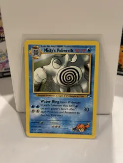 Misty's Poliwrath 31/132 - Rare - Gym Heroes -Pokemon Card LP - Image 1