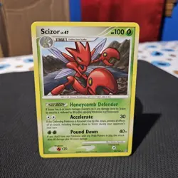 Scizor Pokemon TCG Stormfront Non-Holo Rare Card #25/100 - Image 1