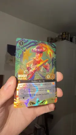 Woody - Jungle Guide (Store Championship) Disney Lorcana Promo Card Holo - Image 1