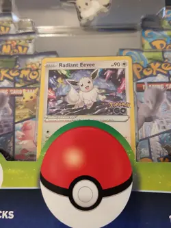 Pokemon Trading Card Game Pokemon GO Radiant Eevee Premium Box Collection - Image 5