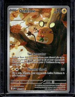Dedenne 093/088 Illustration Rare ME03 Perfect Order NM Pokemon Card IR Holo - Image 1
