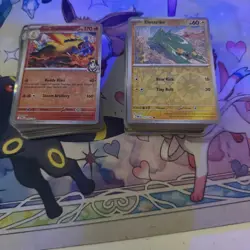 Destined Rivals 150+ Holo and Reverse Holo Pokemon TCG Cards Near Mint - Image 1