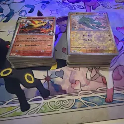 Destined Rivals 150+ Holo and Reverse Holo Pokemon TCG Cards Near Mint - Image 2