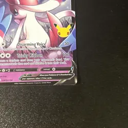 Dark Sylveon V SWSH134 Full Art Black Star Promo Pokemon Card NM - Image 5