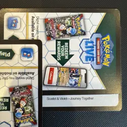 Pokemon TCG Online **Unused Code Cards** Journey Together - Fast Delivery - Image 1