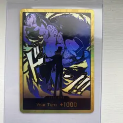 Don!! Card (Gold) (Rob Lucci) One Piece Premium Booster THE BEST Vol.2 PRB-02 - Image 1